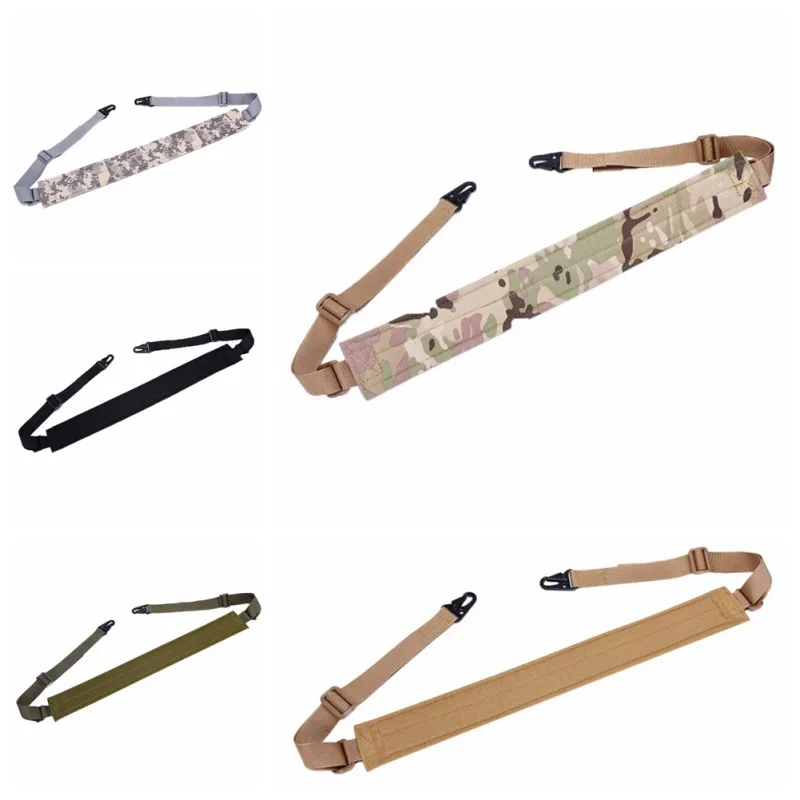

Militar Tactical 2 Point Quick Detach Sling Strap Transition Release Weight Belts Hunting Sling Bungee Shoulder Strap 150x3.7cm
