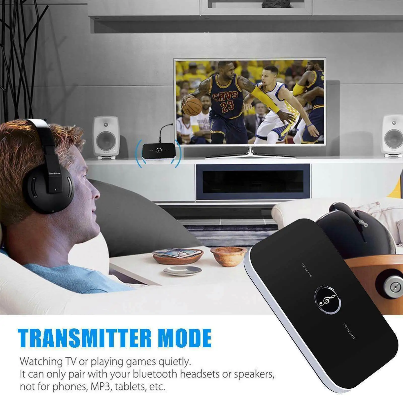 2 в 1 беспроводной Bluetooth передатчик и приемник для Mpow A2DP аудио RCA на 3,5 мм Aux USB адаптер домашний ТВ стерео аудио адаптер