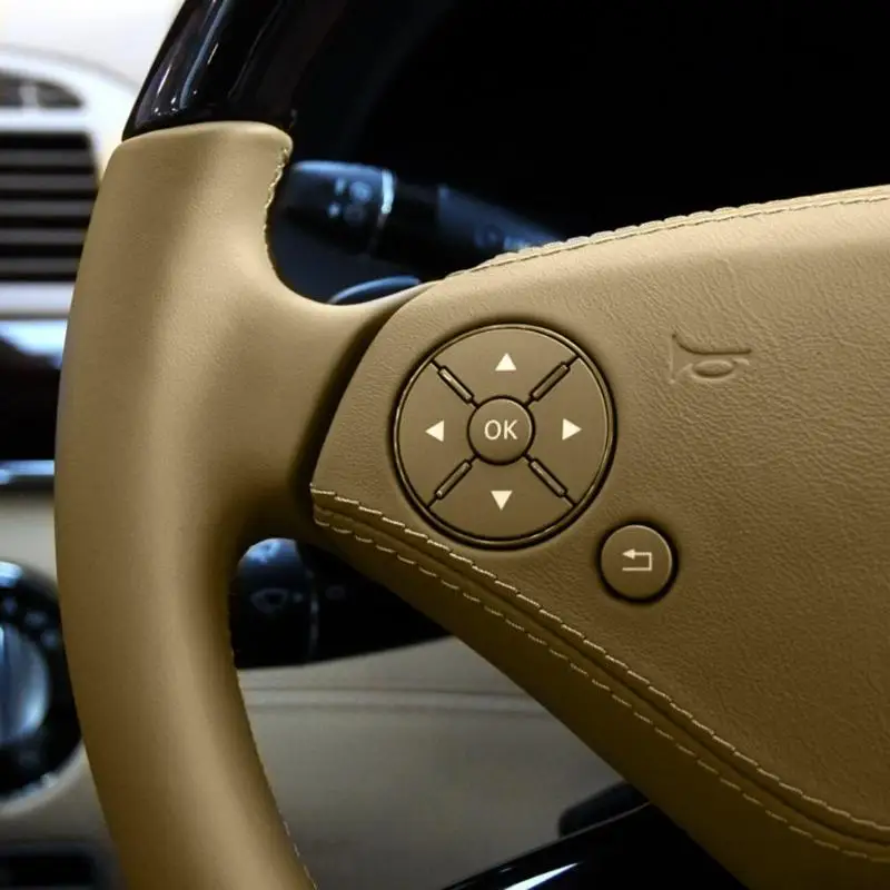 Кнопки переключения на левый и правый руль для Benz S Class W221 2009-2013 Автомобильный интерьер Стайлинг 2218215751