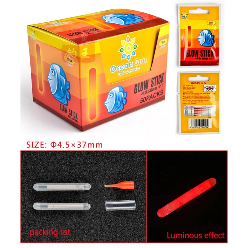 

Best! 10 packs Fishing Lightstick Fluorescent Glowing Night Light Plastic Float Clip Attractants Floating Bar Luminous Tackle