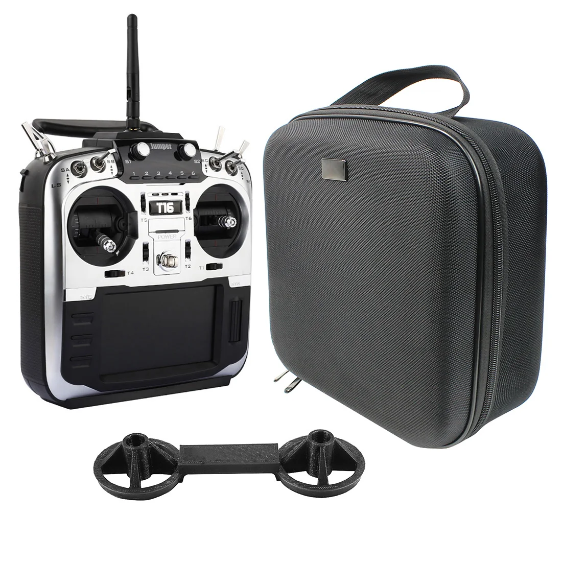 Jumper-XYZ T16 Pro Hall Gimbal с открытым исходным кодом встроенный модуль мультипротокол радиопередатчик 2,4G 16CH 4," lcd w/коромысло крепление