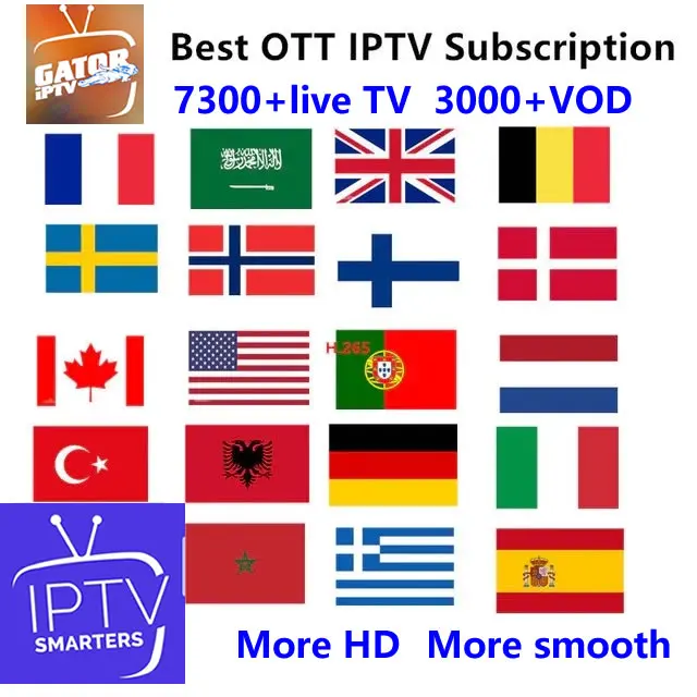 X96 Мини Android 7,1 IPTV Box четырехъядерный с IPTV, голландские, французские, арабские IPTV Smarters