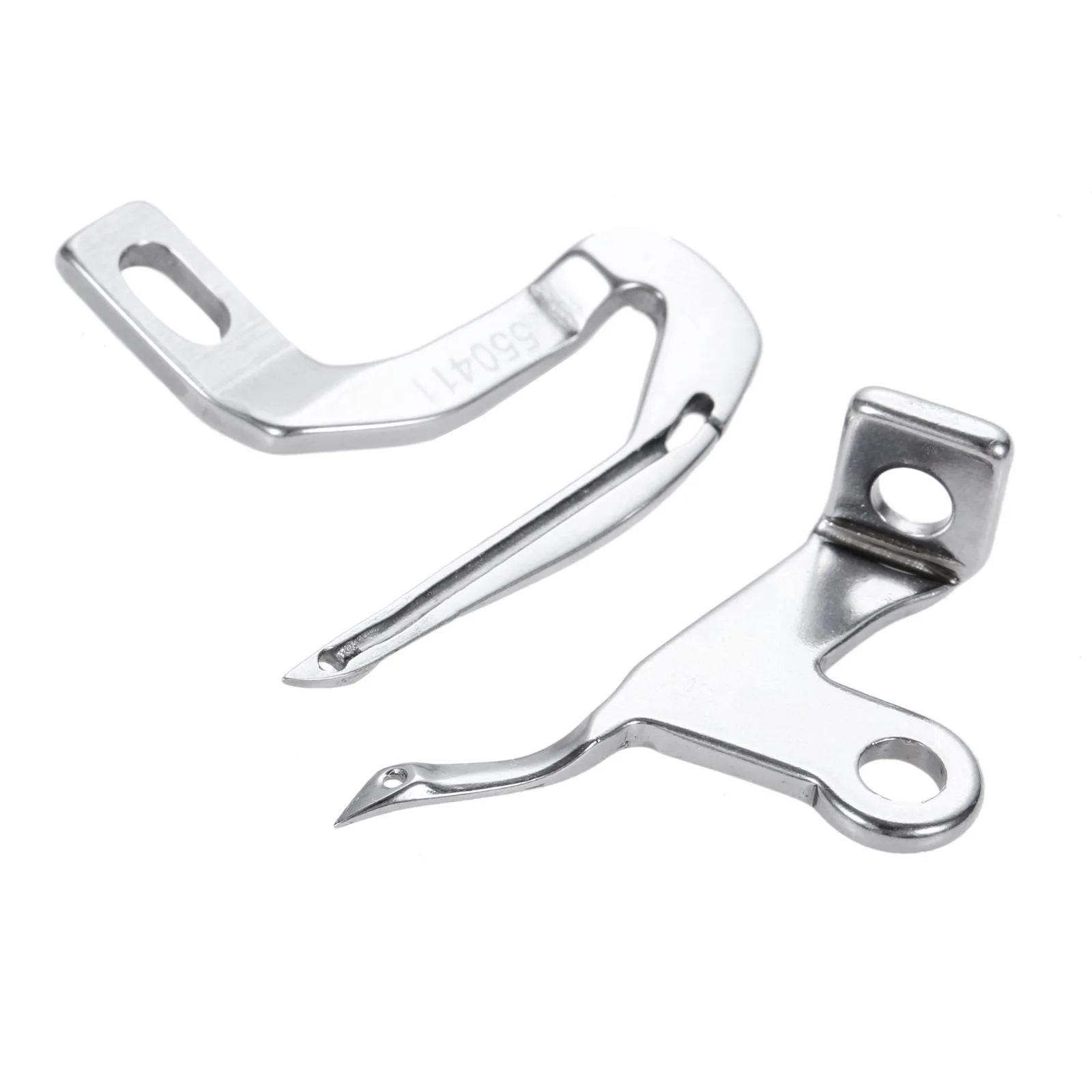 Description Picture 4 of itemMetal Sewing Machine Upper Looper 550568 & Lower Looper 550411 for Singer Sergers 14HD854 14CG744 14SH764 Consew Pfaff 4762 4772