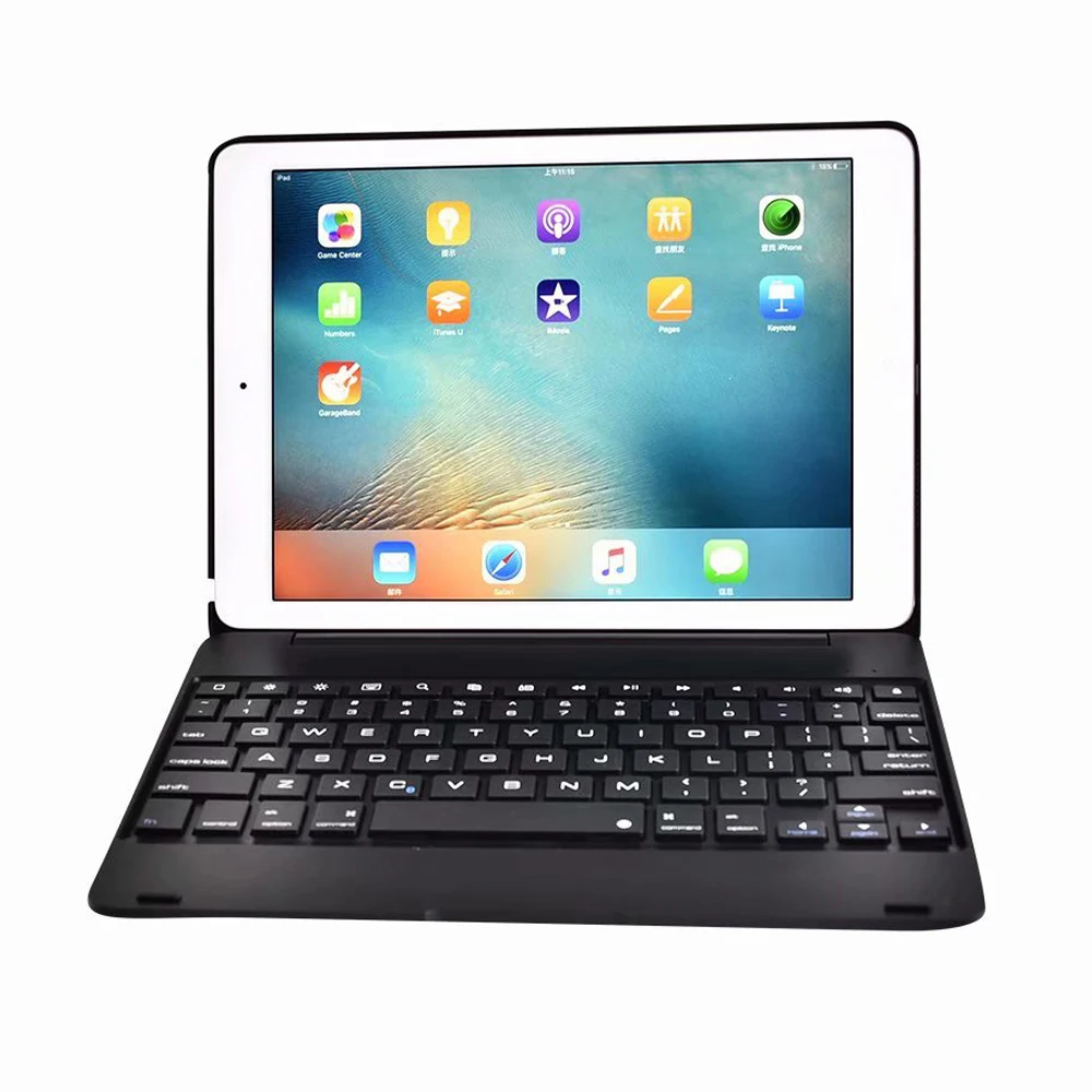 

BT 3.0 Portable Wireless Keyboard Tablet Case Notebook Flip Cover Protective Shell for Ipad AIR AIR2 Pro9.7 2017 2018