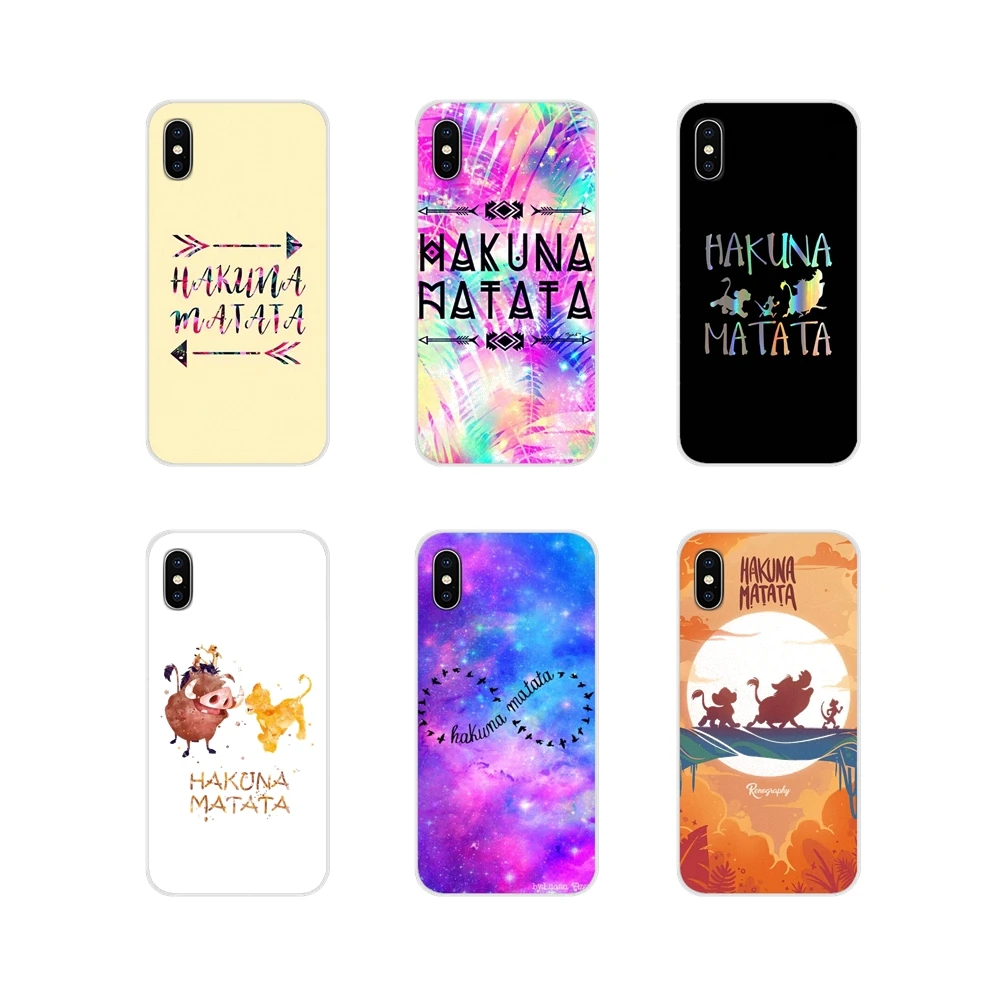 Для Xiaomi Mi4 Mi5 Mi5S Mi6 Mi A1 A2 A3 5X 6X 8 CC 9 T Lite SE Pro аксессуары чехлы для телефонов hakuna matata |