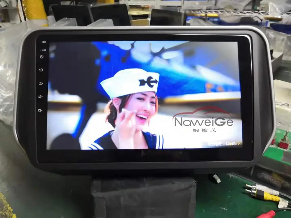 NaweiGe 10,1 дюймов Android автомобильный dvd для hyundai Santa Fe Авторадио оптом центральный мультимедимультимедийный плеер Автомобильный стерео аудио Радио