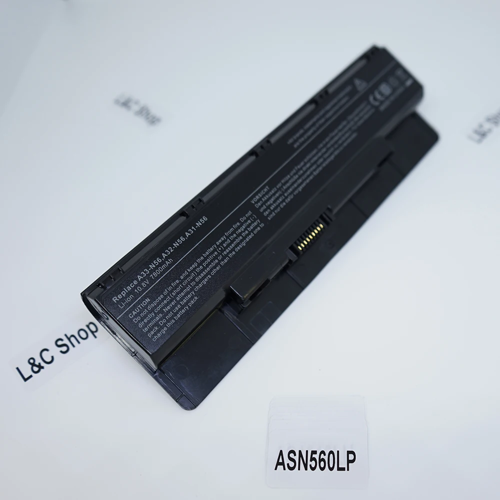 Тетрадь Аккумуляторный блок для ноутбука Замена для Asus серии A31-N56 A32-N56 A33-N56 B53A B53V F45A F45U F55 N46 N46V N46VJ N46VM