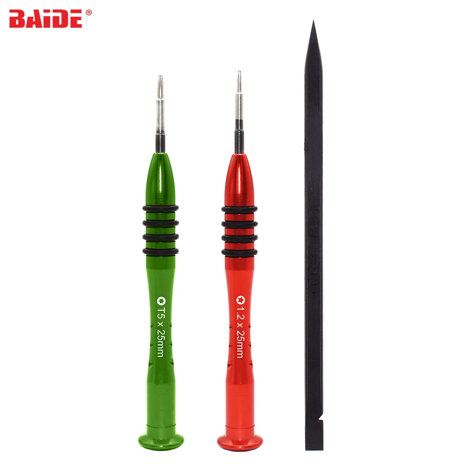 Baide Precision 1 2 мм P5 Pentalobe T5 Torx отвертка для Apple Macbook Air / Pro с дисплеем Retina набор