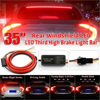 

Car High Brake Light LED Rear Strip Driving Light Turn Signal Flexible PVC