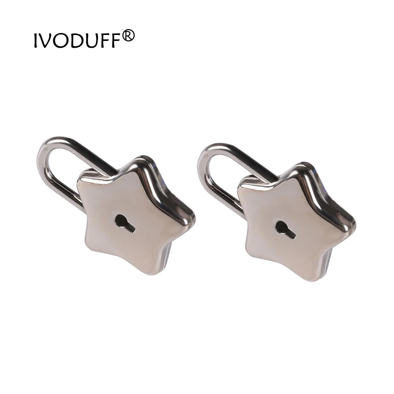 

High quality star style mini padlock key lock with key for handbag/small luggage/small handicraft diary/toy/box