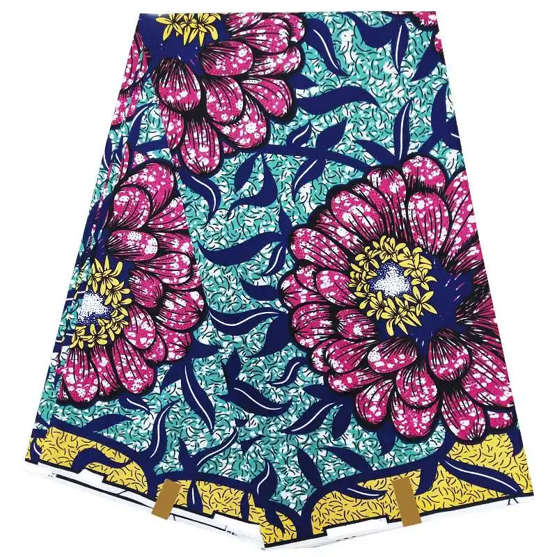 Африканская хлопковая восковая ткань Анкара восковая ткань новая акция нигерийская ткань цена по прейскуранту завода африканская восковая ткань