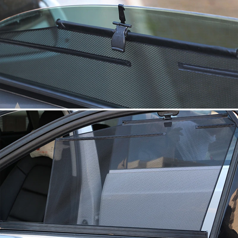 US $63.06 For Audi Q2 Q3 Q5 Vehicle Special Side Window Automatic Lifting Sunshade Sunscreen Insulation Telescopic Curtains