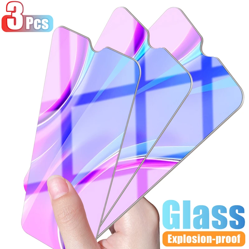 3Pcs Protective Glass For Xiaomi Redmi 8 7 9 9A 9C Film Tempered Glass For Redmi Note 8 7 9 9S Pro Max Screen Protector Glass afbeelding