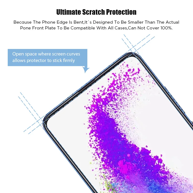 4in1 Tempered Glass On For Samsung Galaxy A51 A71 A52 A72 A70 Camera Lens Screen Protector Glass For Samsung M21 M31 M51 M11 phone tempered glass