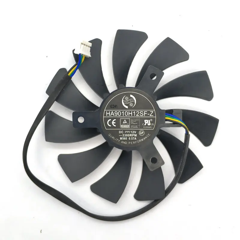 Новый оригинальный для MSI RX560 GTX1050 GTX1060 AERO ITX Графика карты вентилятор охлаждения