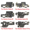 New USB Charging Port Charger Board Flex Cable For Xiaomi Redmi Note 8 8T 9 9S Pro Dock Plug Connector With Microphone ► Photo 1/4