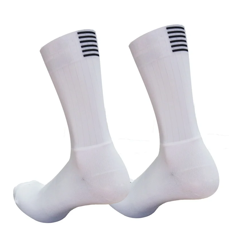 New Pro Team Aero  Cycling Socks Anti Slip Silicone Road Bike Socks Men Sport Calcetines Ciclismo