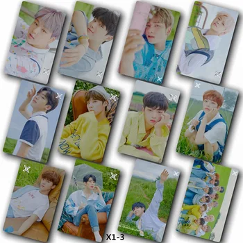 

10Pcs/Set X1 Combination Photocard Stickers Photo Stikcy Card Selfie Card Postcard Greeting Card LOMO Card