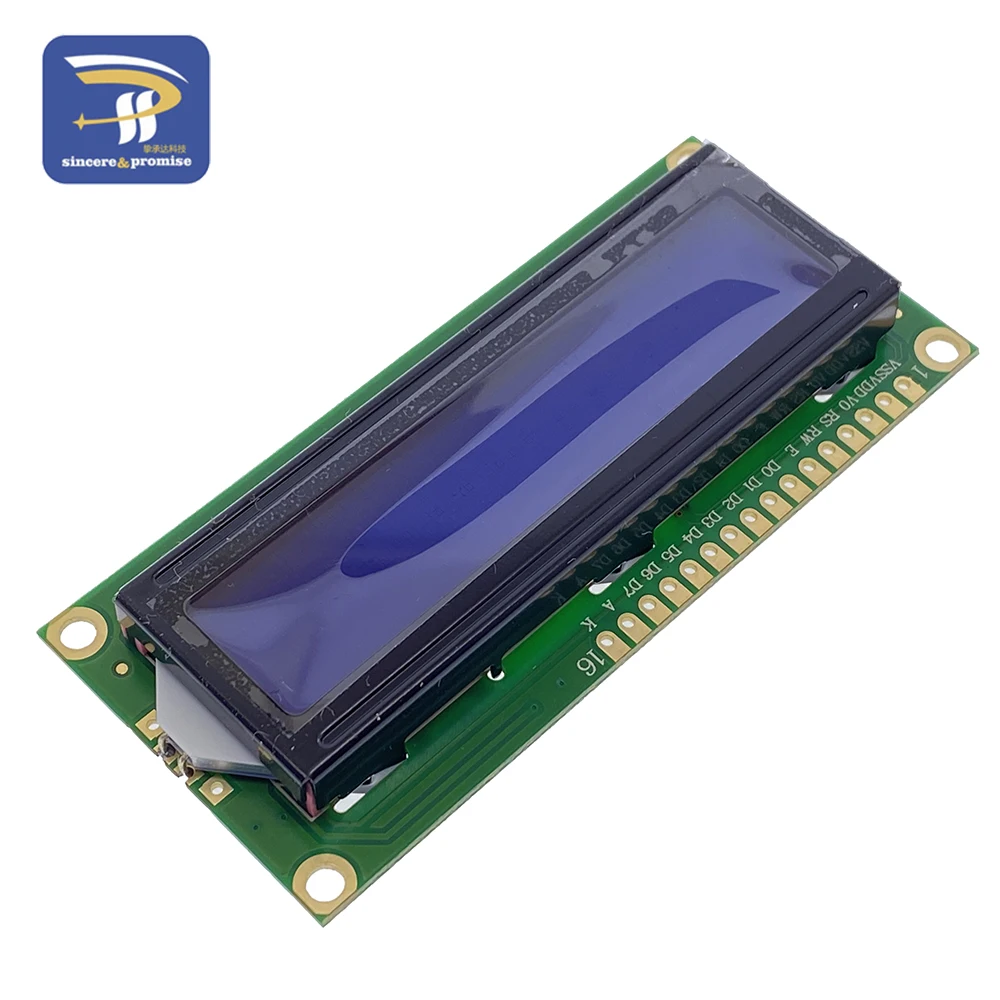ЖК дисплей 1602 PCF8574T PCF8574 IIC/I2C/интерфейс 16x2 модуль дисплея 5 В синий/желто зеленый