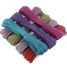 Цвет Паракорд 550 100 футов Паракорд шнур Кемпинг веревка 7 Тип выживания Открытый Стенд веревка
