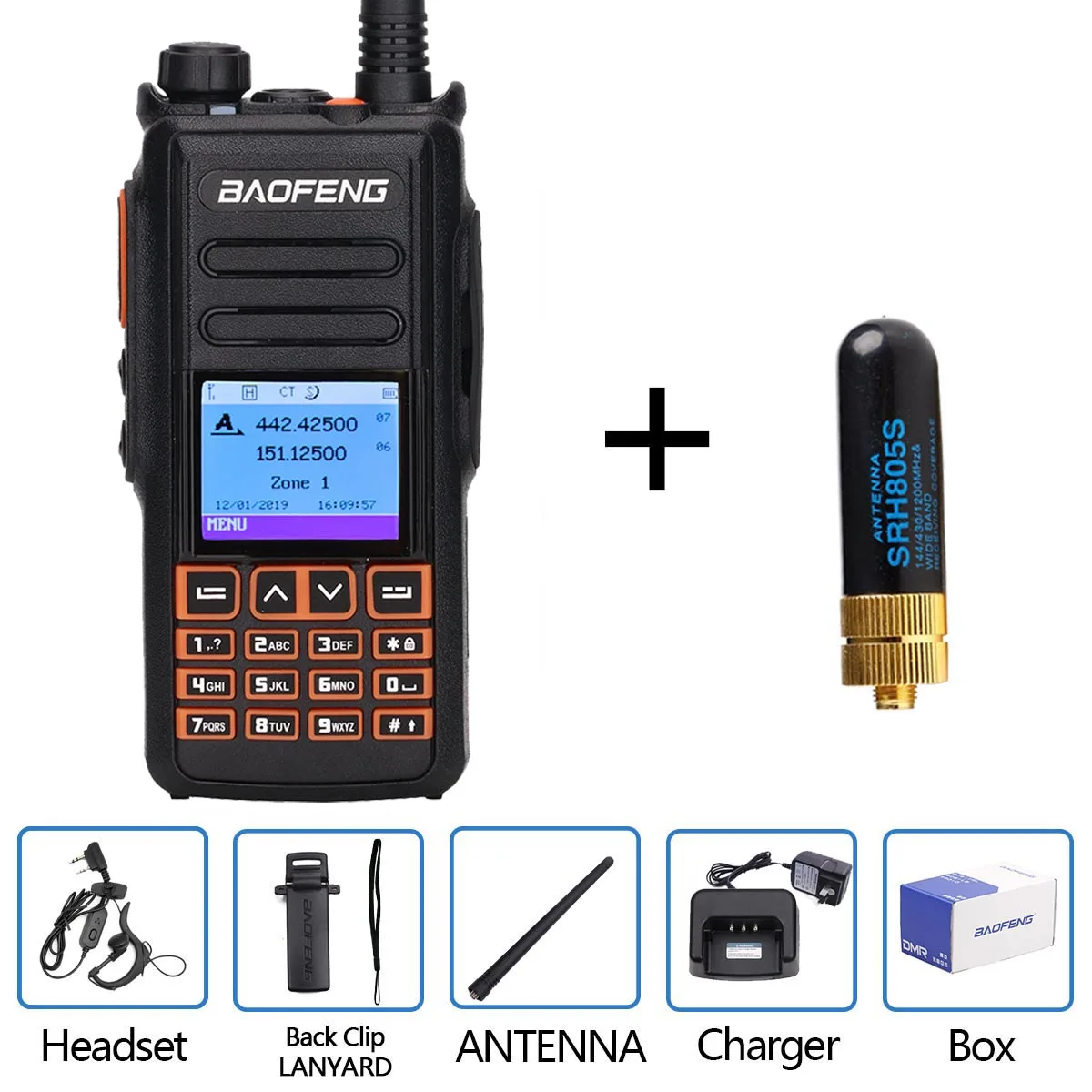 radio walkie talkie 2022 Baofeng DM-X GPS Walkie Talkie Dual Time Slot DMR Digital/Analog DMR Repeater Upgrade of DM-1801 DM-1701 DM-1702 Radio long range walkie talkies 1000 miles Walkie Talkie