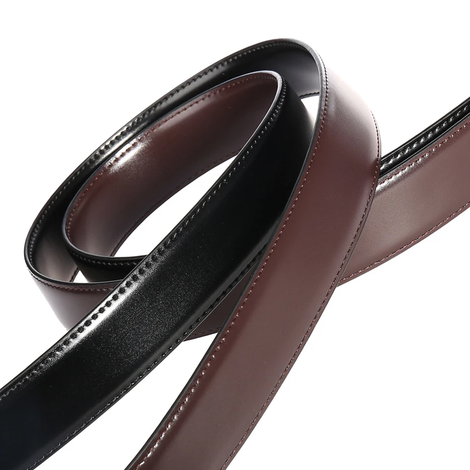 3,5 см ширина пояса из натуральной кожи с обеих сторон не могут быть использованы дизайнерские ремни с пряжкой мужской высококачественный кожаный ремень без логотипа