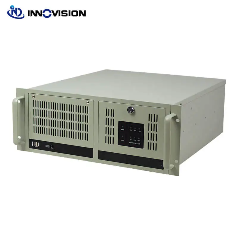 Устанавливаемый на заводе 19-дюймовый корпус 4U для установки в стойку IPC dvr/сервера