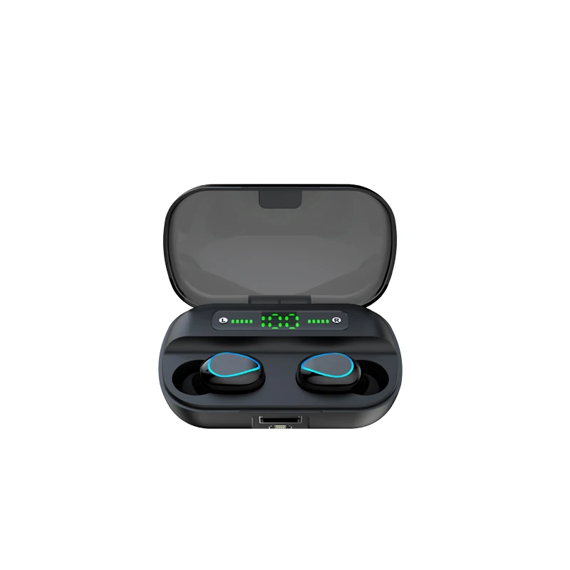 Classic MiniTWS Q82 Wireless 8D surround stereo Earphones Bluetooths 5 0 In Ear Sport Earphone with 2000mah power bank headset