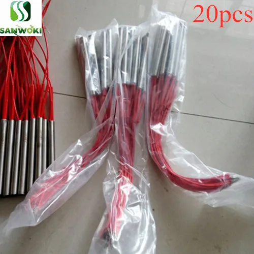 10*110mm pizza oven heating parts heating tube for ice cream cone maker machine carbon fiber Infrared heating pipe 220v 200w