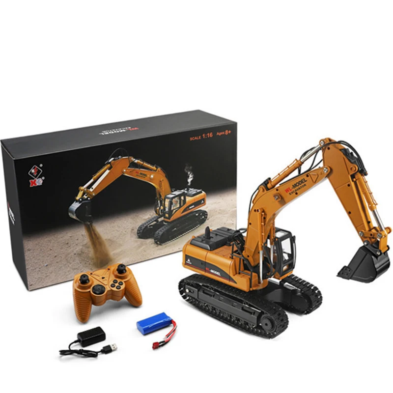 Литье под давлением Wltoys 16800 RC экскаватор масштаб 1/16 2 4G инженерное - Цена: 16 685,94 руб.