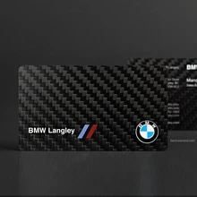 Карбоновые визитные карточки Заказные толстые металлические карты дизайн и производство