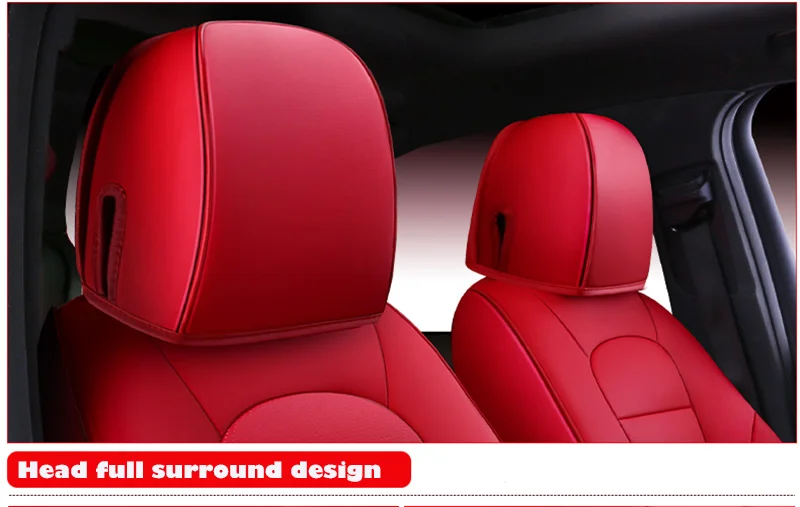 Автомобильные чехлы из воловьей кожи для Mercedes Benz A B C Class Sedan CLA CLK CLS автомобильные