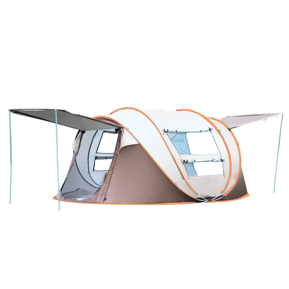 

New Outdoor Tents 3-4 Person Large Automatic Family Tent Waterproof Rainproof Sunscreen Speed Open Camping Hiking Tent