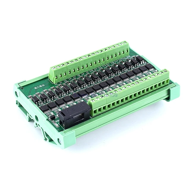 

A7-- Amplifier Module Isolated Transistor Controller 16 Channel NPN Signal Converter PLC Protector Transistor Board Input Out NP
