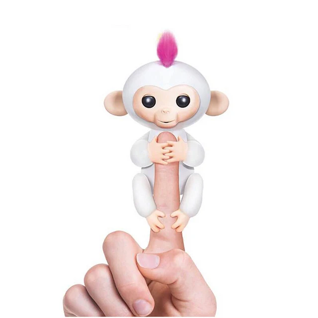 Universal - Jouets pour enfants, singes à doigts, animaux de compagnie pour  bébés interactifs (blanc) - Jouet électronique enfant - Rue du Commerce