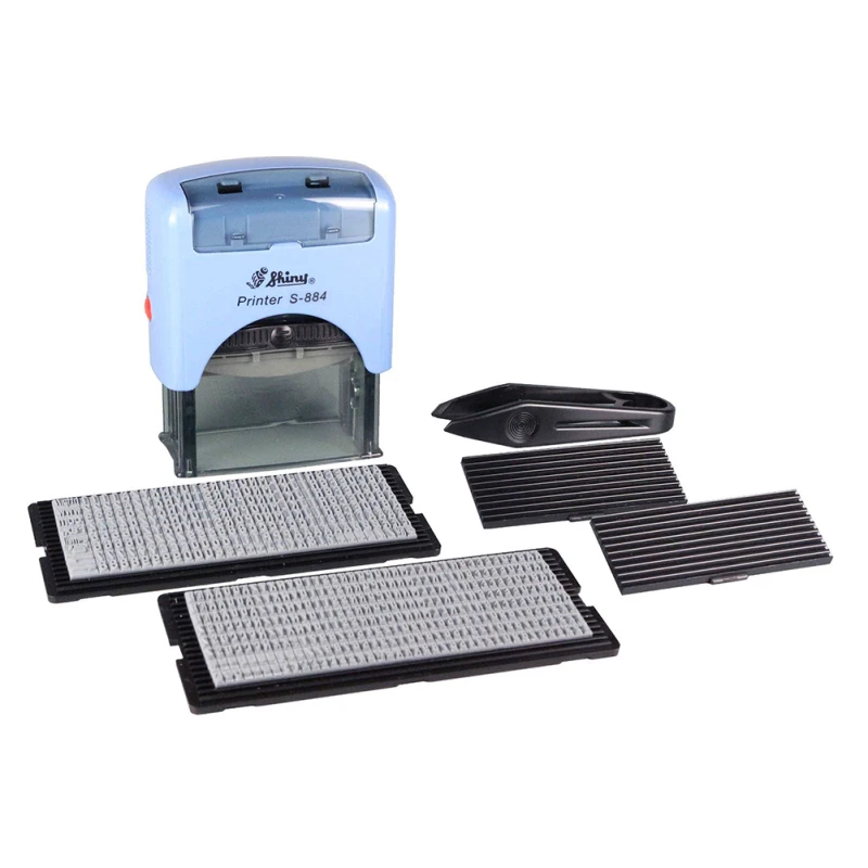 Мини Самостоятельная Заправка чернилами резиновая печать штамп офис