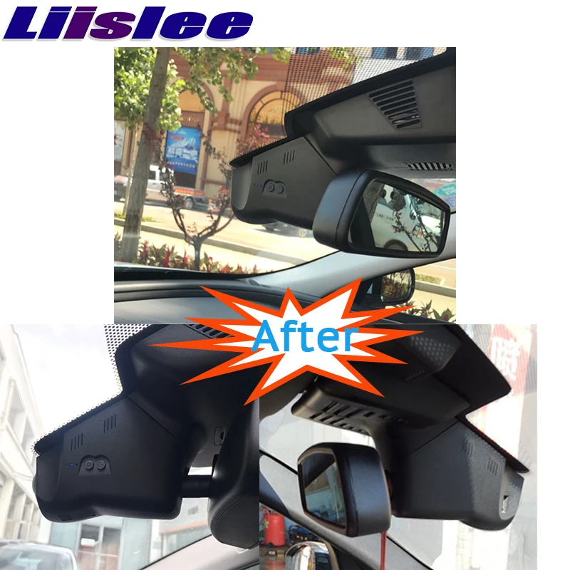 LiisLee Car Record WiFi DVR видеорегистратор для Jaguar XJ L X351 After Facelift 2015 ~ 2017 F TYPE X152 2013 2017|camera video