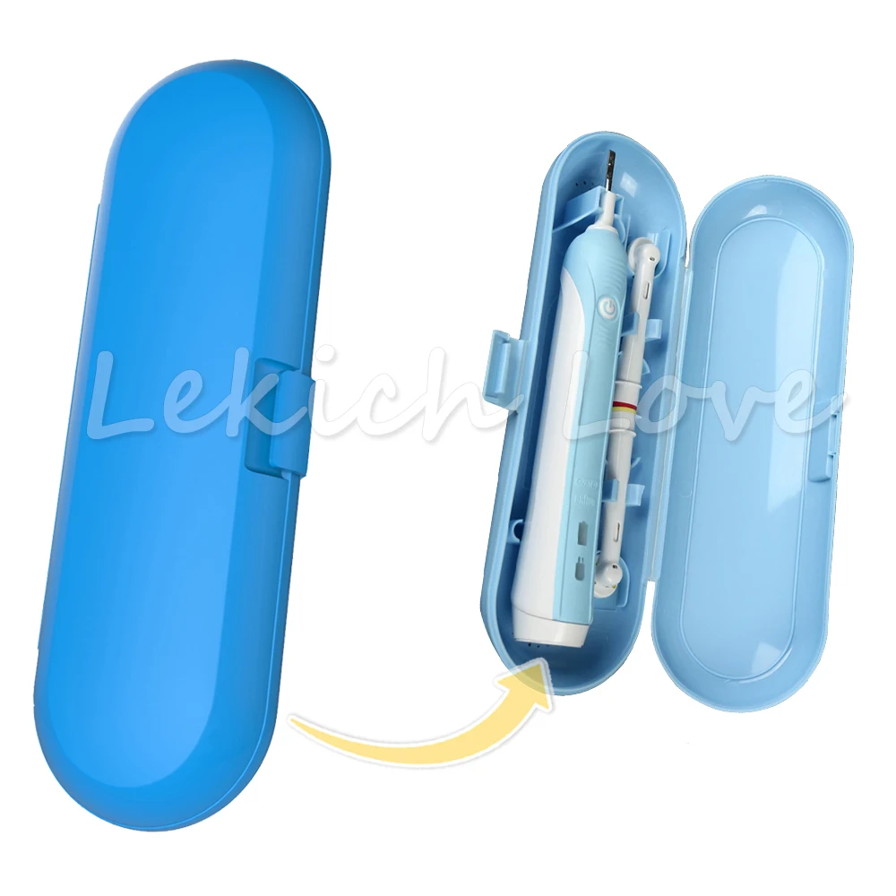 travel case for oral b blue