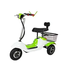 Электрический трехколесный велосипед трехколесный двухколесные электрические скутеры с 6,5 дюйма 48V 500W Портативный 3-х колесный Электрический скутер для взрослых