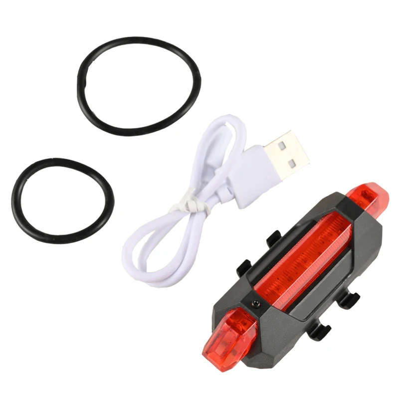 USB заряжаемый велосипедный светильник s светодиодный задний фонарь