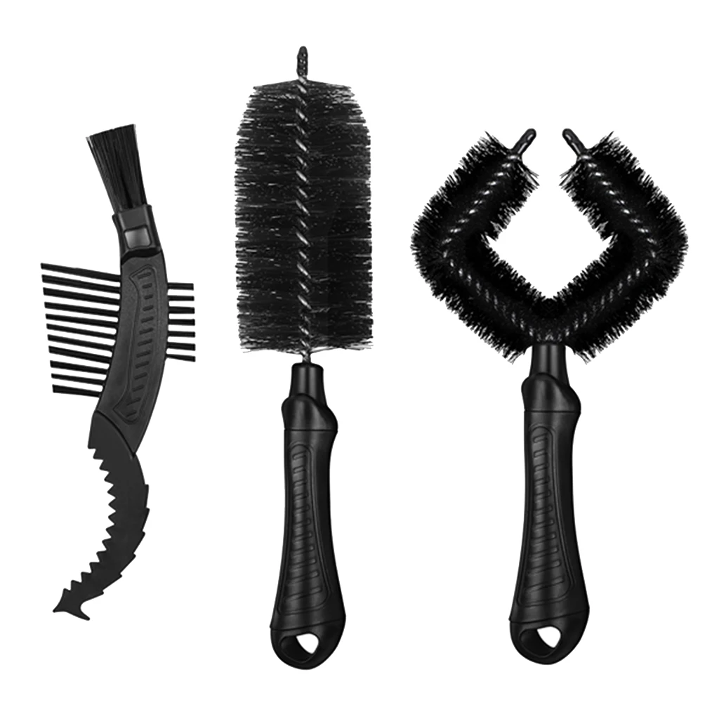 Легкая щетка для чистки велосипеда, велосипедная цепь, мойка колес, набор инструментов для мотоцикла/велосипеда, 18,6 см, запчасти для велосипеда