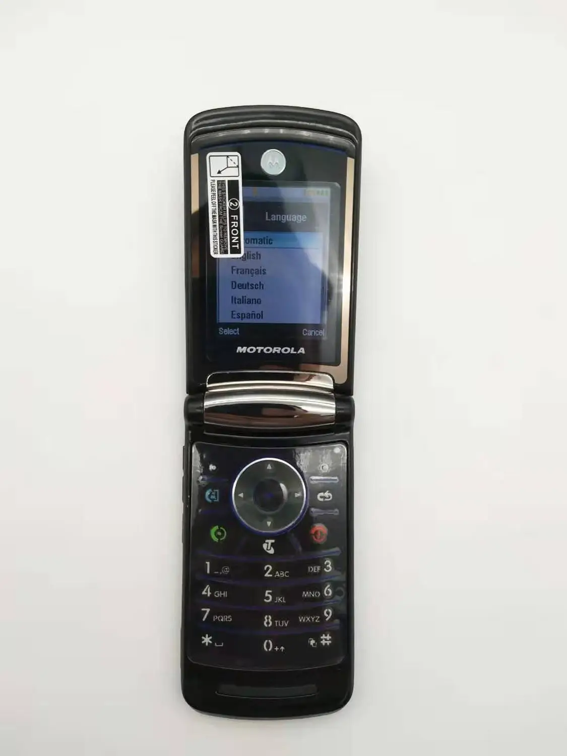 В запечатанной коробке ~ 100% оригинальный Motorola RAZR2 V9 мобильный телефон 2 дюйма 3G Гб