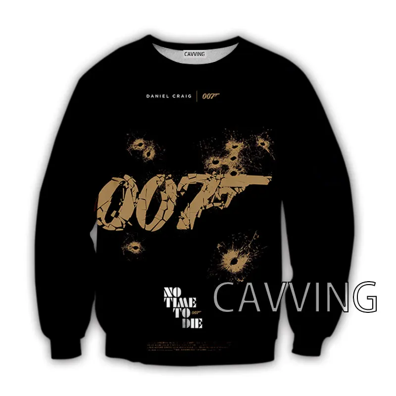 

New Fashion Women/Men's 3D Print No Time To Die Crewneck Sweatshirts Harajuku Styles Tops Long Sleeve Sweatshirts N01