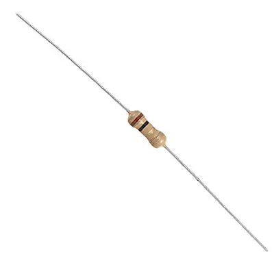 1/4W 1 Ом 5% со сквозным отверстием угольный осажденный резистор 1000 шт