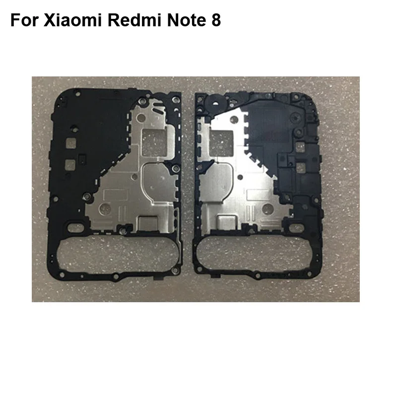 

2PCS For Xiaomi Redmi note 8 Back Frame shell case cover on the Motherboard Xiao mi Redmi note 8 With NFC Module parts Note8