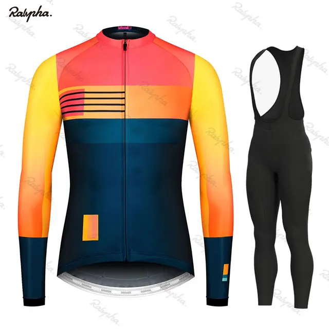 US $16.20 2019 Spring/Autumn Men's Cycling Jersey Set Maillot Ropa Ciclismo Long Sleeve Bike Set MTB Bike Cyc