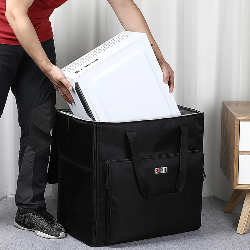 Bubm Desktop Gaming Computer Pc Carrying Case Travel Storage Carrying Bag Computer Main Processor Case And Monitor Storage Bags Aliexpress
