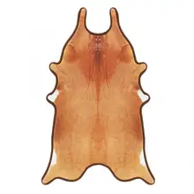 Коврик в виде шкуры для гостиной с животными Противоскользящий абсорбирующий Коврик для пола Имитация животных кожаный ковер