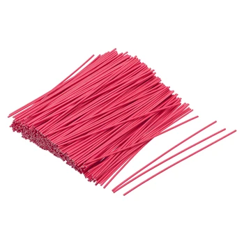 

uxcell Metallic Twist Ties 100mmx1.3mm Plastic Red Cable Cord Ties 1000pcs