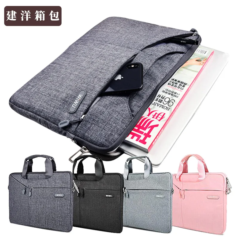 Wiwu Cross Border Computer Bag Waterproof Nylon font b Apple b font Laptop Computer Bag font
